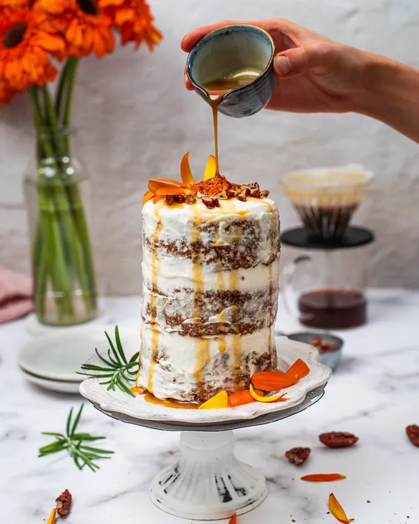 Gluten-free Vegan Carrot Cake