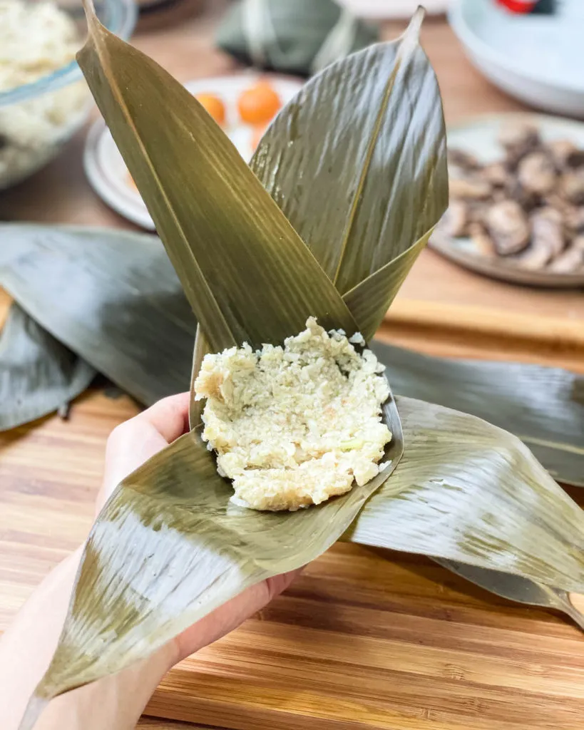how to wrap keto rice dumplings
